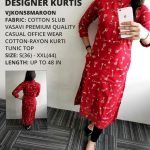 Selfie Printed Designer Kurtis | Designer