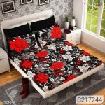 High-Class Double Bedsheets | Floral Multicolored