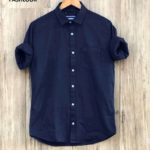 Stylish Men's Shirt | Navy Blue