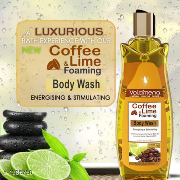 Coffee and Lime foaming body wash