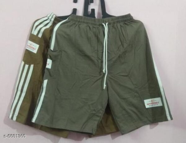 Stylish Cotton Men's Shorts Combo | Pack Of 2