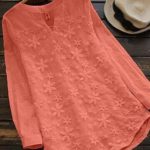 Trendy Ravishing Cotton Flex Women's Tops | Soft Orange