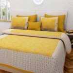 Pure Cotton 94x87 Double Bedsheet | Attractive