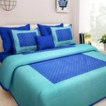 Pure Cotton 94x87 Double Bedsheet | Dashing