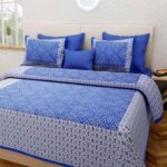 Pure Cotton 94x87 Double Bedsheet | Amazing