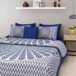 Exotic Cotton 94x87 Double Bedsheets | Alluring