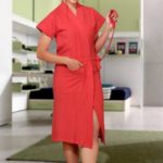 Classic Art Woman Solid Cotton Bathrobes | Alluring
