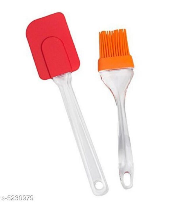 Spatula & Brush | 7.5 inches - Medium Size