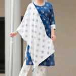 Women's Rayon Straight Kurta With Palazzo And Dupatta | Trends