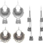 Shimmering Unique  Combo Earrings | Alluring