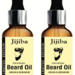 JIJIBA Argan PowerFull Beard Growth Oil | Pack Of 2
