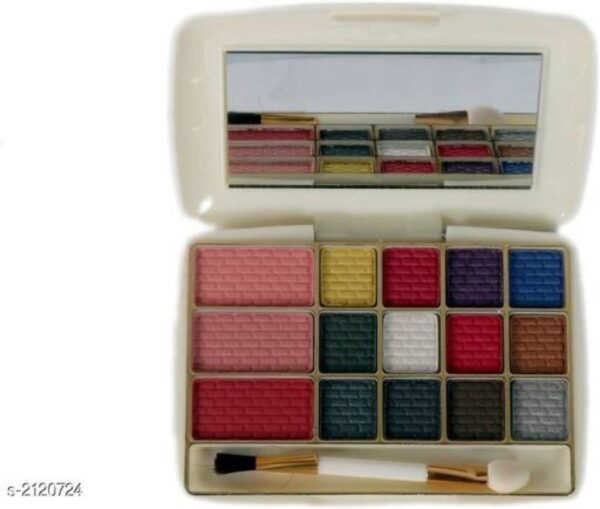 Clamy Eyeshadow of 12 Colours with 3 Blusher