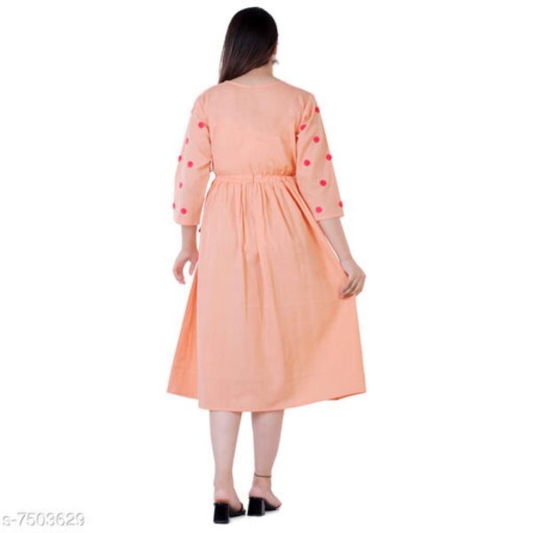 Cotton Flex Kurti In Frock Style | Alluring