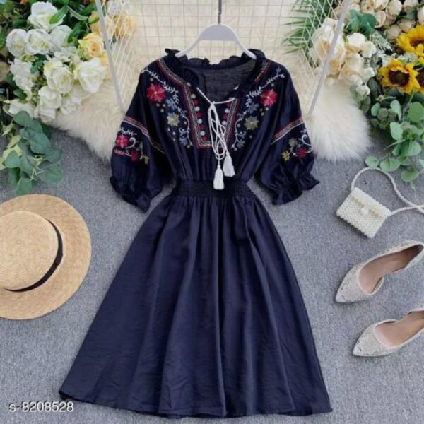 Classic Designer Women Tunic | Blue