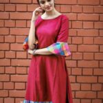 Drishya Fancy Khadi Cotton Dress | Adorable