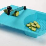 Unique Kitchen Tools | Blue Vegetable Cutter and Wash Board