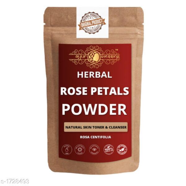 Rose Petals Powder By Ayur Blessing