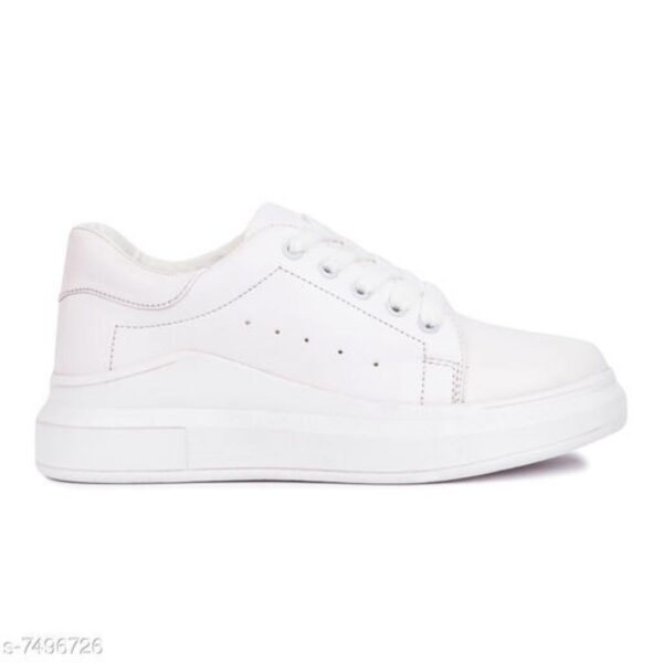 Women Stylish Casual Shoes Sneakers | White