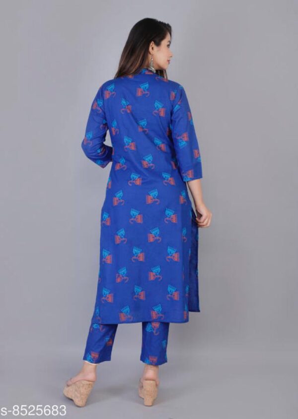Swagg's Cotton Printed Women's Kurta & Pant Set | Awesome