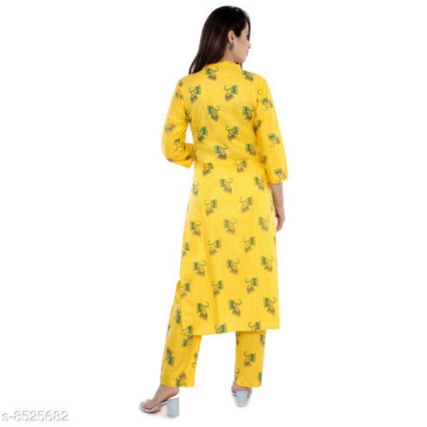 Swagg's Cotton Printed Women's Kurta & Pant Set | Pretty