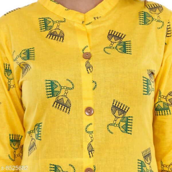 Swagg's Cotton Printed Women's Kurta & Pant Set | Pretty