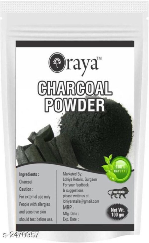 ORAYA 100% Natural Charcoal Powder
