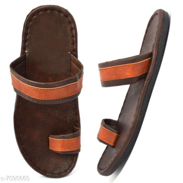 Relaxed Attractive Men Flip Flops