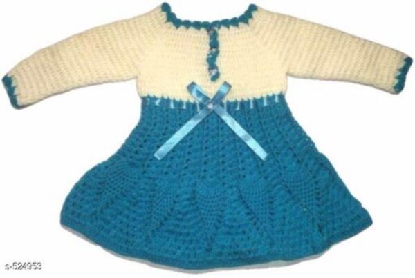 Little Princess Beautiful Woollen Sweater | Blue