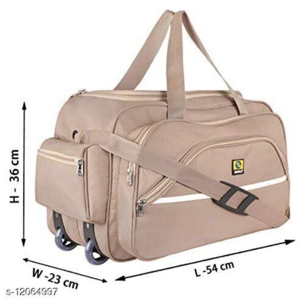Waterproof Travel Duffle Bag with Roller Wheels