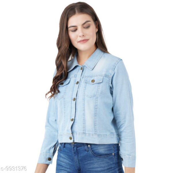 Stylish Denim Jacket For Women's | Awesome