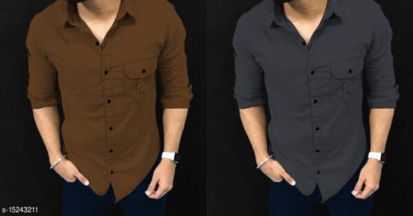 Attractive Designer Men Shirts | Pack Of 2