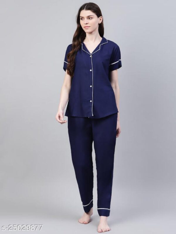 Beautiful Floral Print Cotton Night Suit | Dashing