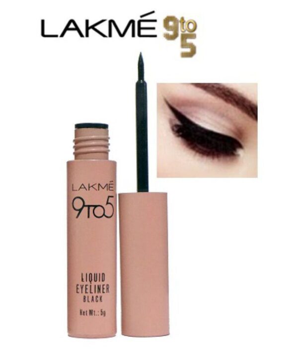 Lakme 9 To 5 Liquid Eyeliner Black