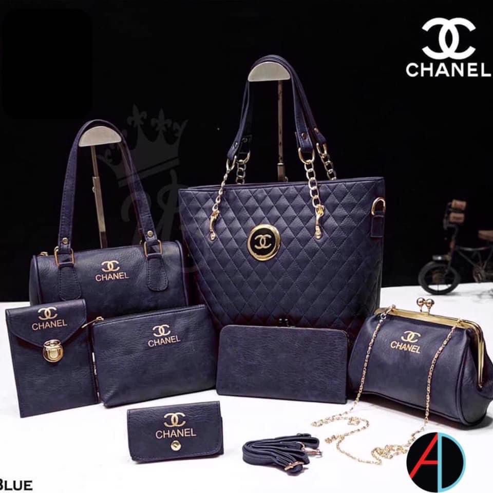Chanel Purple Handbags