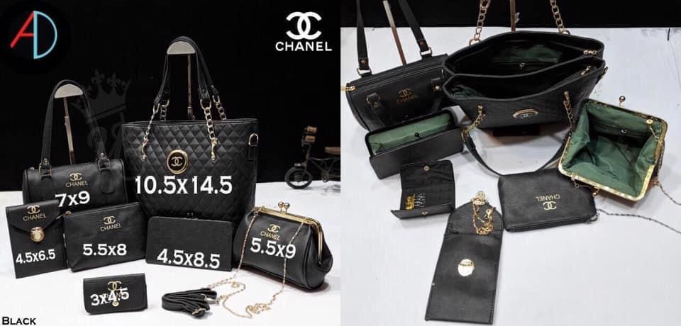 chanel black and white bag 2021
