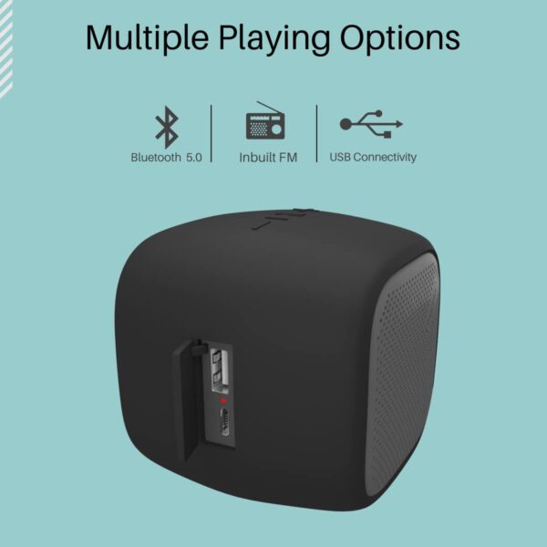 Portronics Bounce POR-939 Portable Wireless Bluetooth Speaker with FM & USB Music