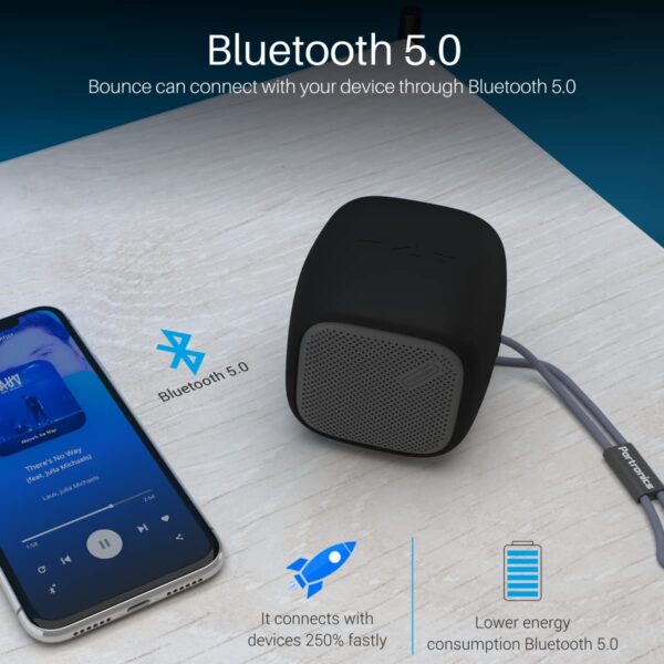 Portronics Bounce POR-939 Portable Wireless Bluetooth Speaker with FM & USB Music